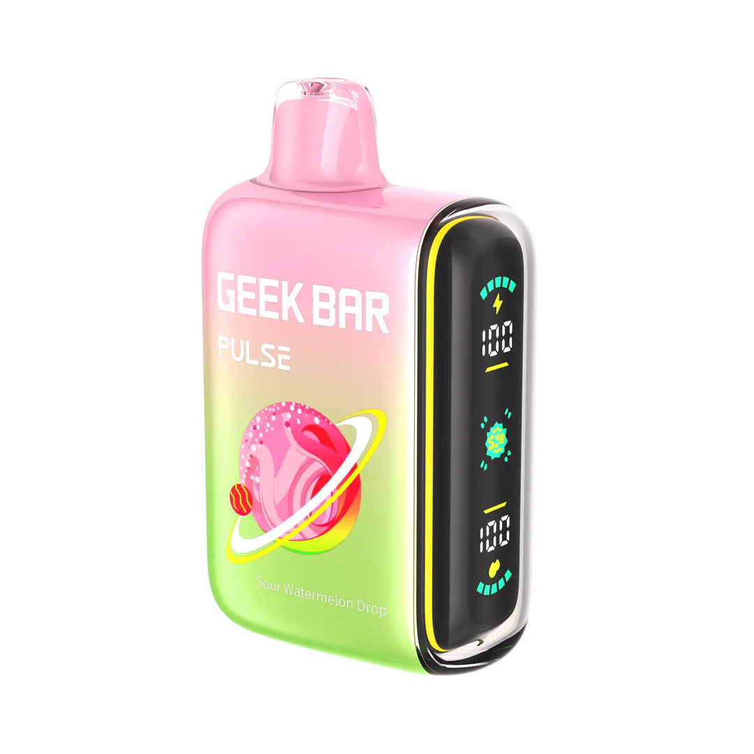 Sour Watermelon Drop Disposable Vape - Geek Bar Pulse 15000